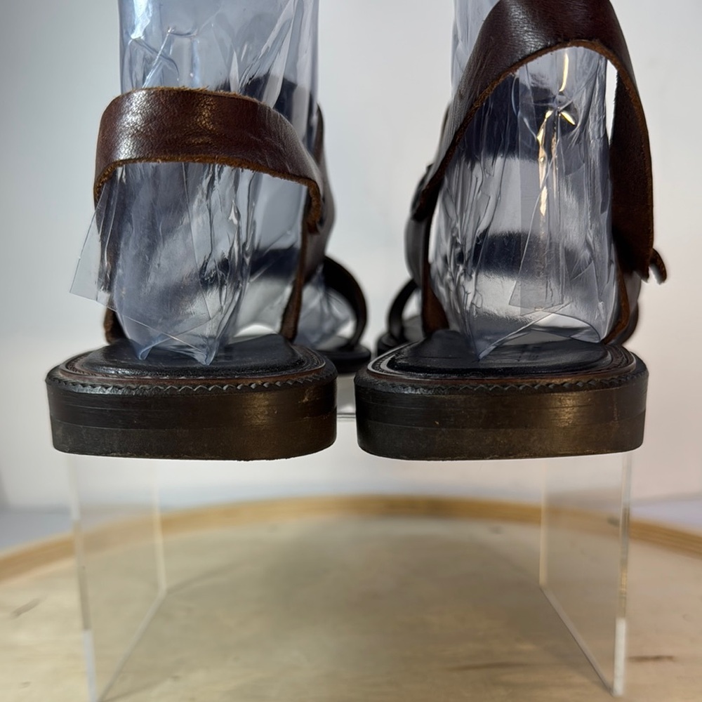Women’s G.H. Bass & Co Leather Brown Sandals Size 7m - Picture 5 of 9